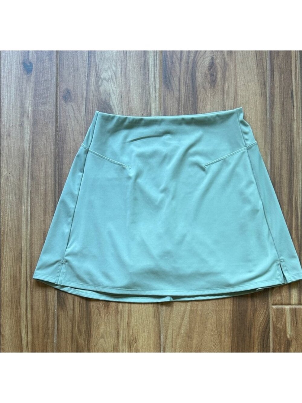 A-Line Athletic Skirt in Sage Green